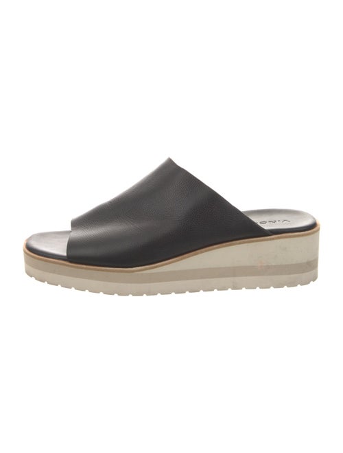 Vince Leather Slides