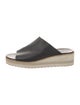 Vince Leather Slides