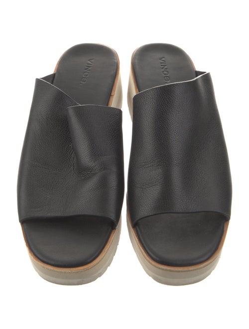 Vince Leather Slides