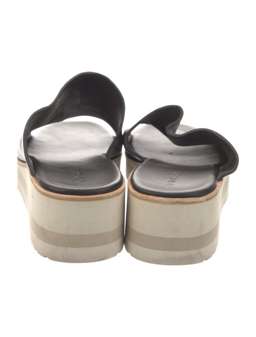 Vince Leather Slides