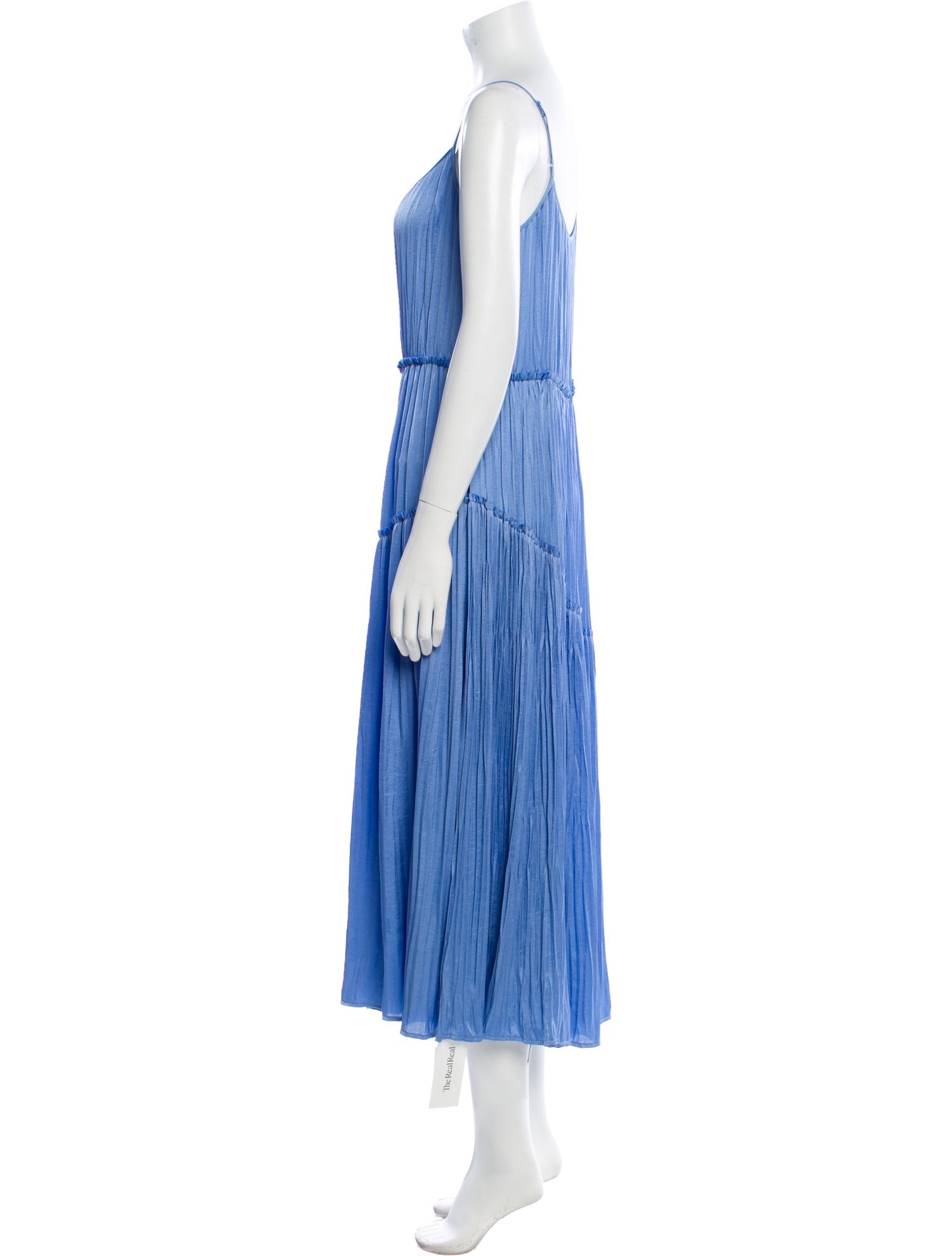 Vince Scoop Neck Long Dress