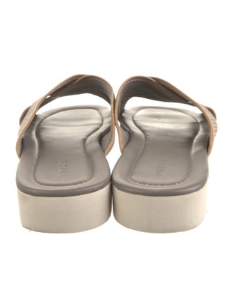 Vince Leather Slides