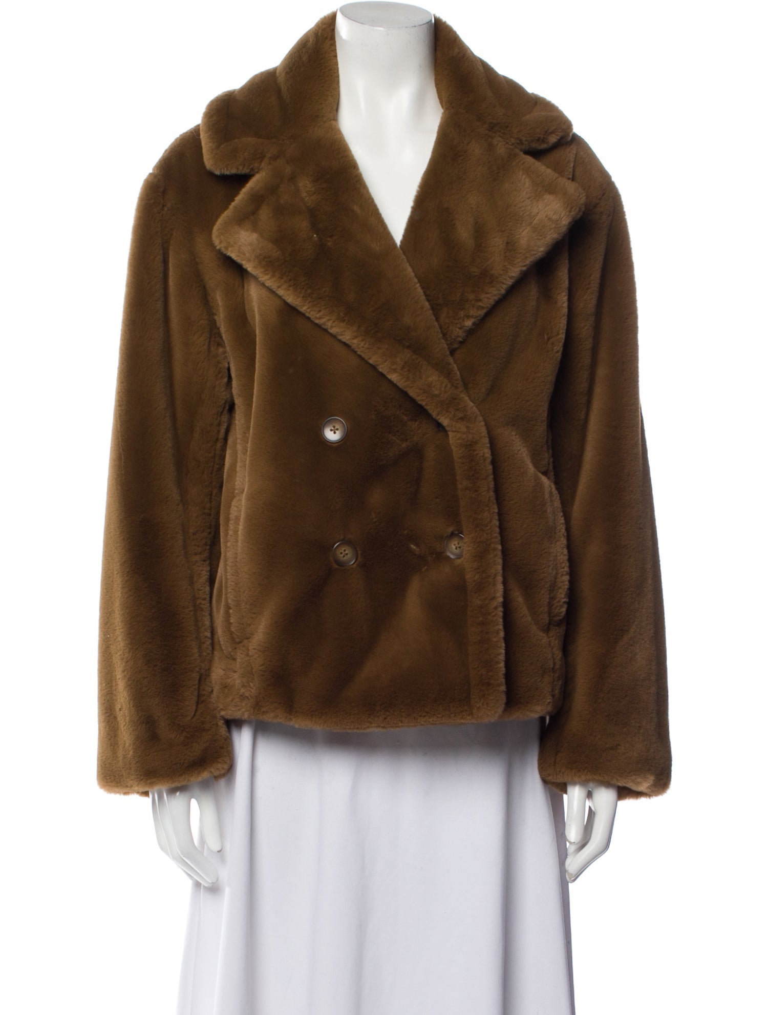 Vince Faux Fur Coat
