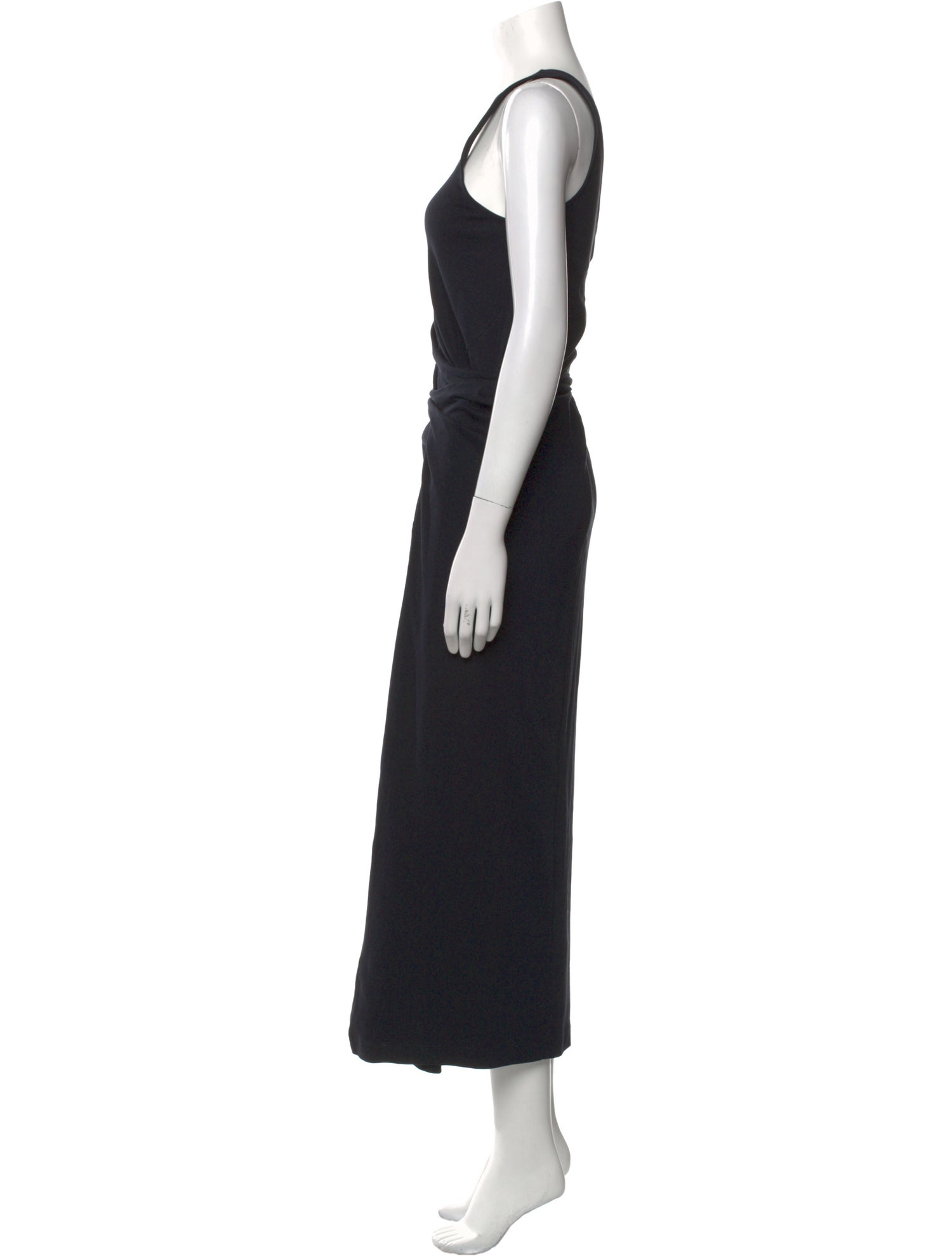 Vince Scoop Neck Long Dress