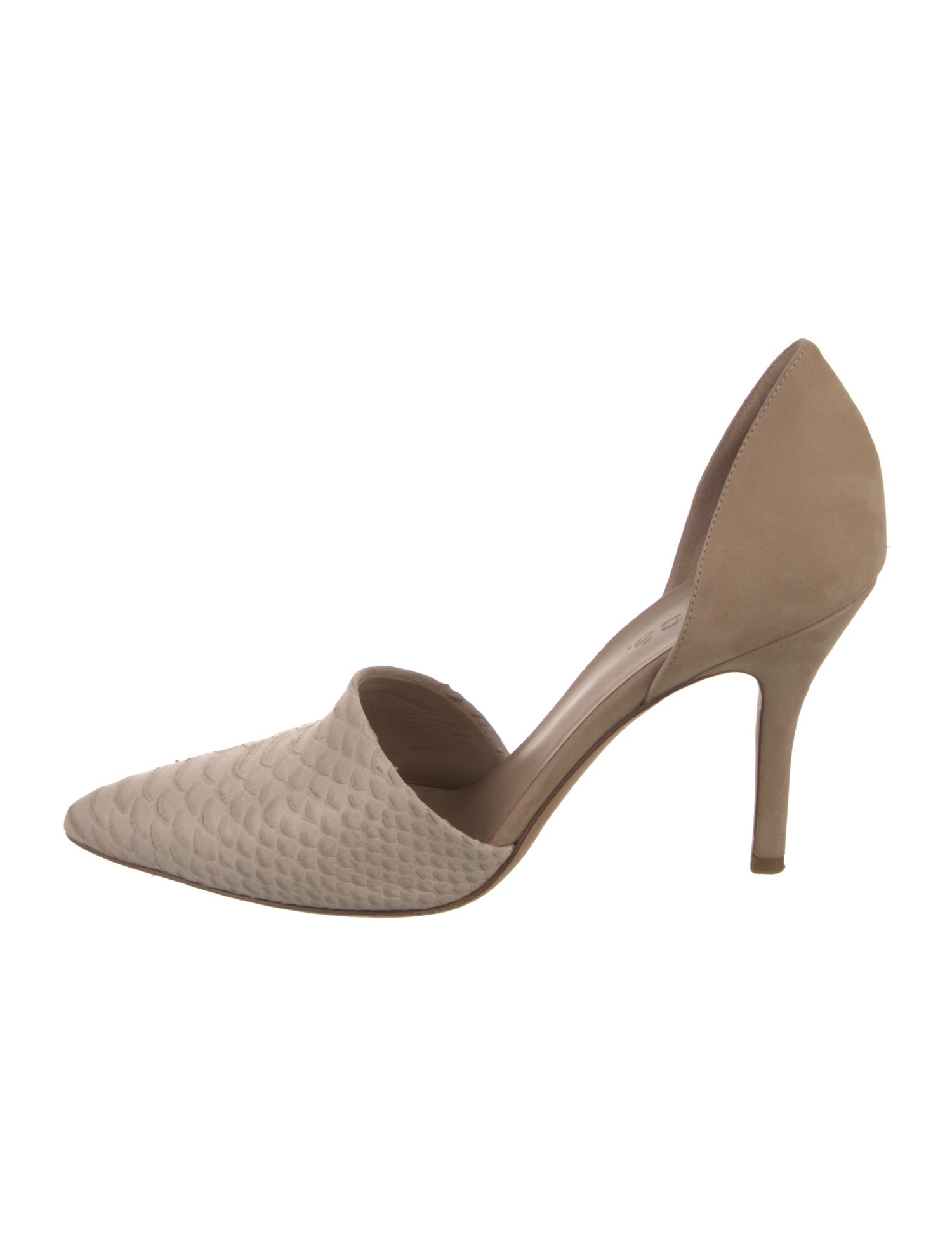 Vince Leather D'Orsay Pumps