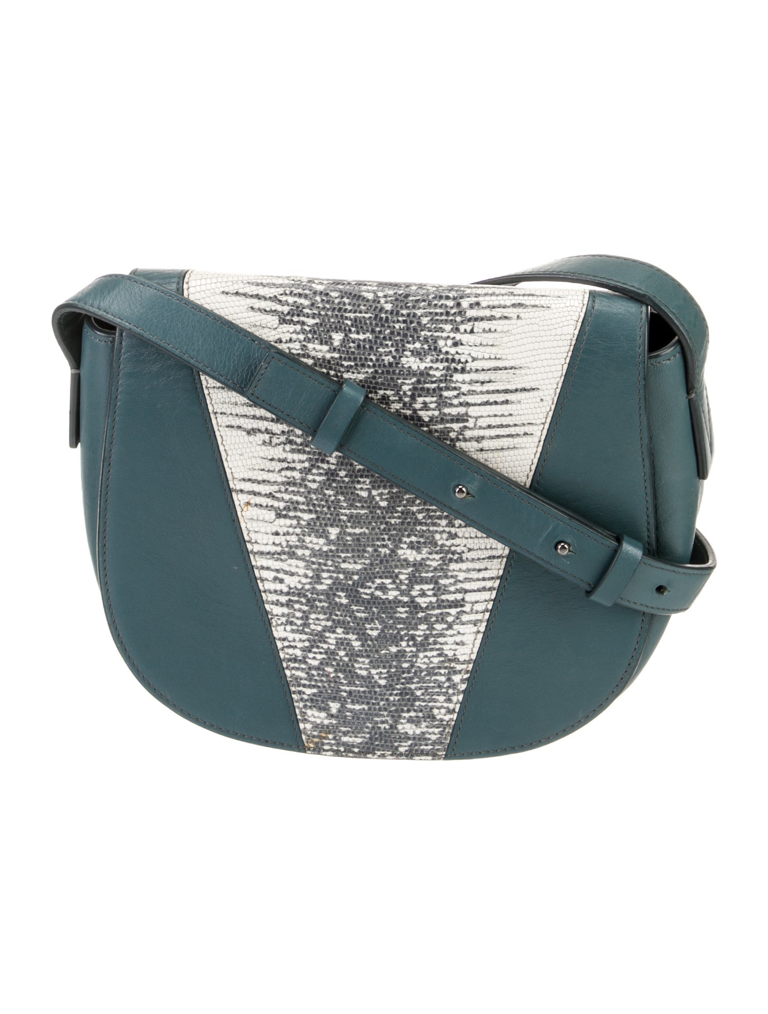 Vince Leather Messenger Bag