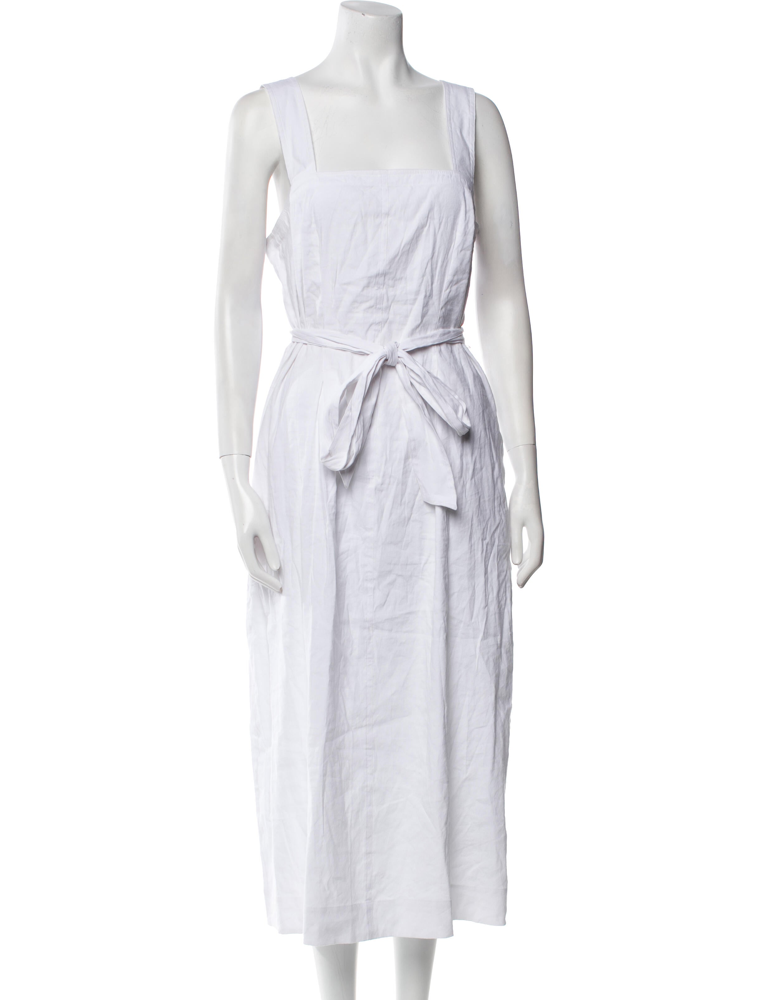 Vince Square Neckline Long Dress