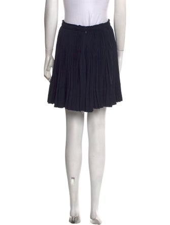Vince Pleated Accents Mini Skirt