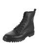 Vince Leather Combat Boots