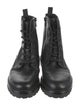 Vince Leather Combat Boots