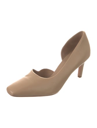 Vince Leather D'Orsay Pumps