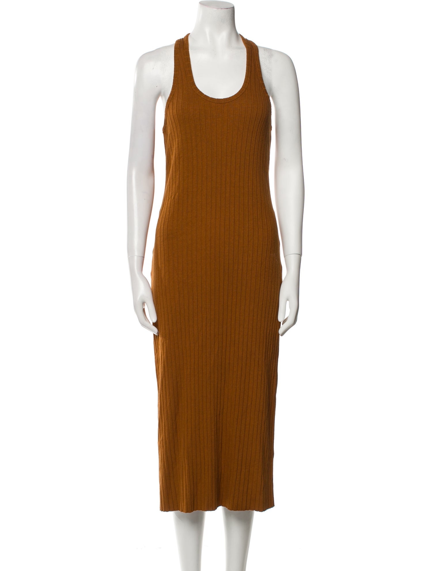 Vince Scoop Neck Long Dress