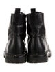 Vince Leather Combat Boots