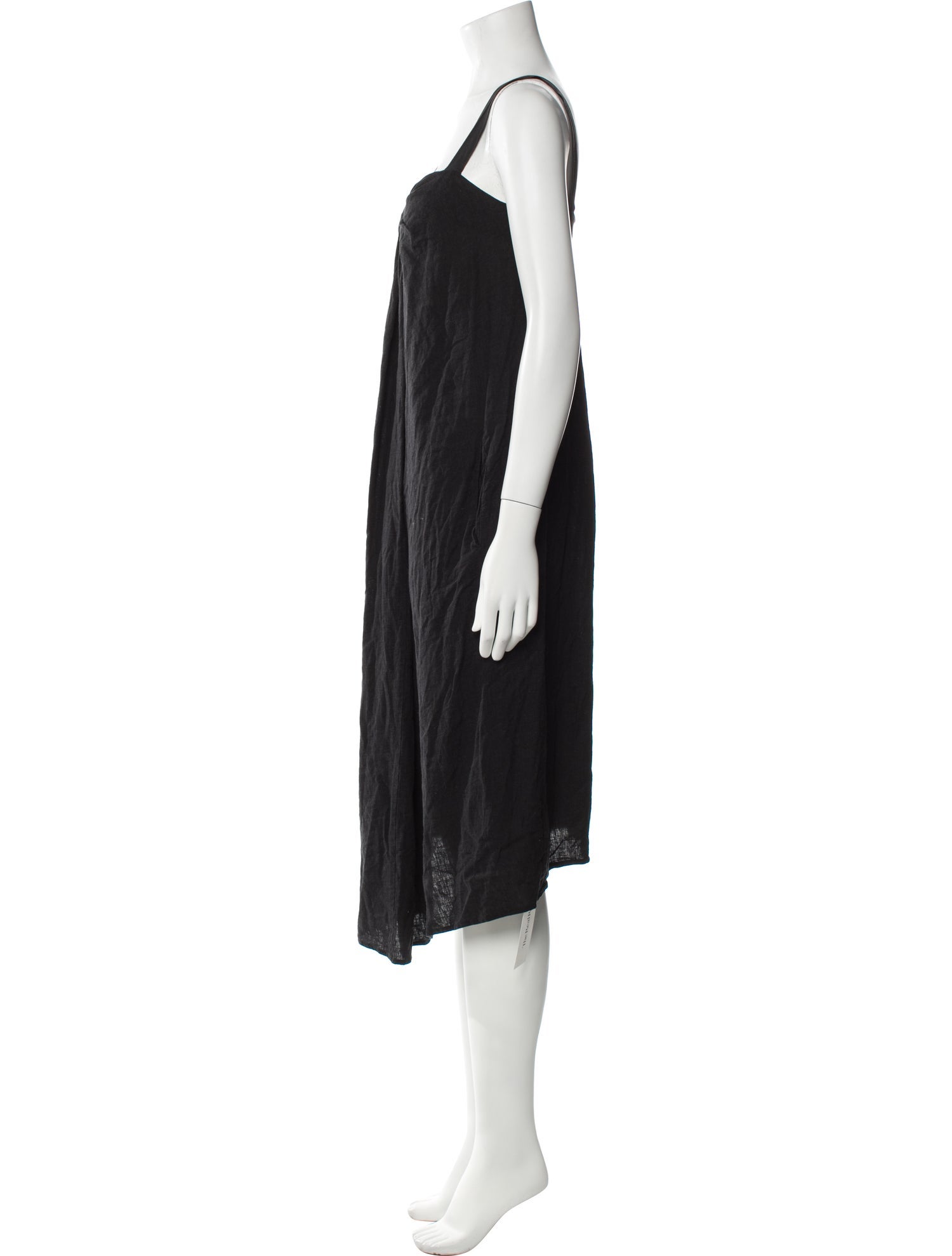 Vince Square Neckline Midi Length Dress