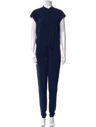 Vince Mock Neck Jumpsuit
