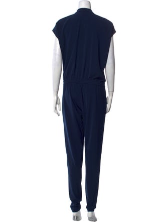 Vince Mock Neck Jumpsuit