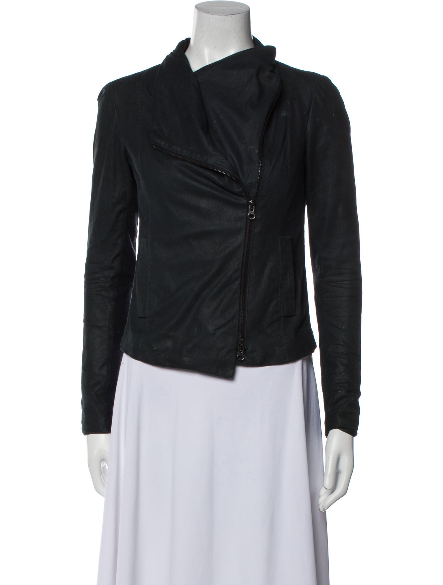 Vince Leather Biker Jacket