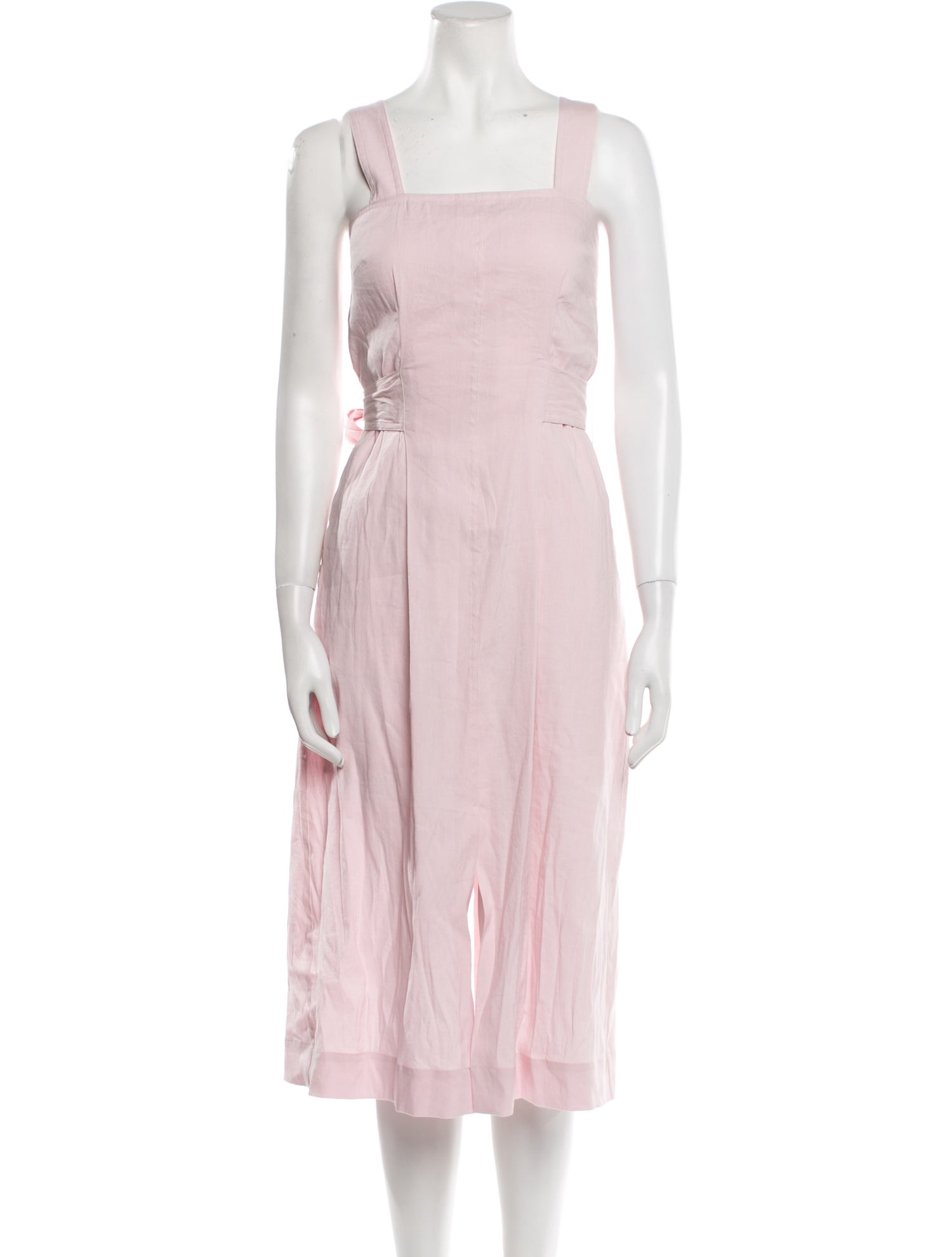 Vince Linen Midi Length Dress