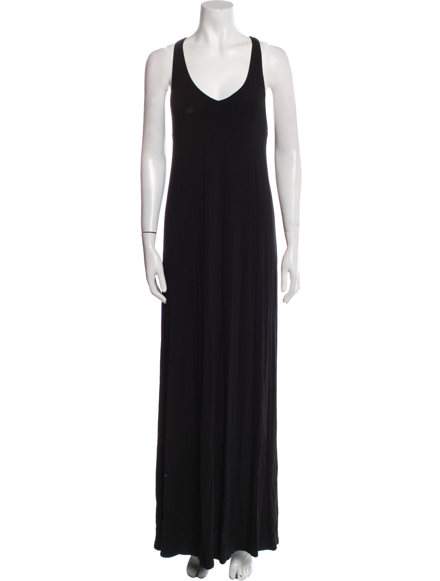 Vince Scoop Neck Long Dress