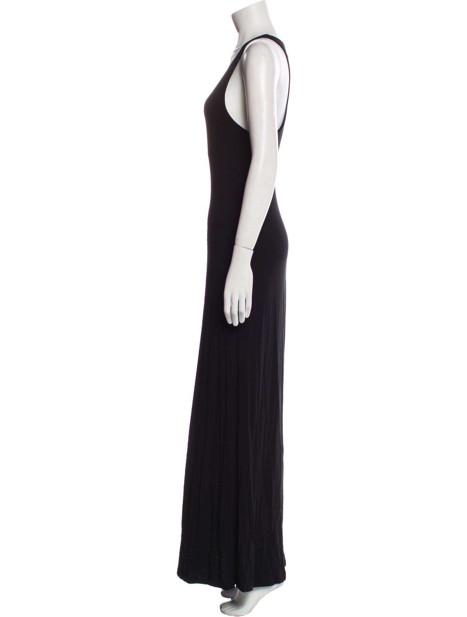 Vince Scoop Neck Long Dress