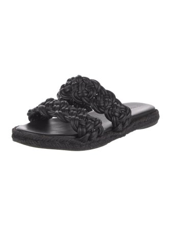 Vince Leather Slides