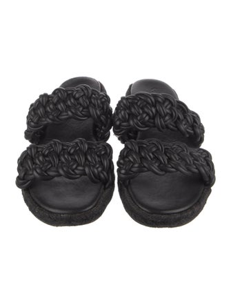 Vince Leather Slides