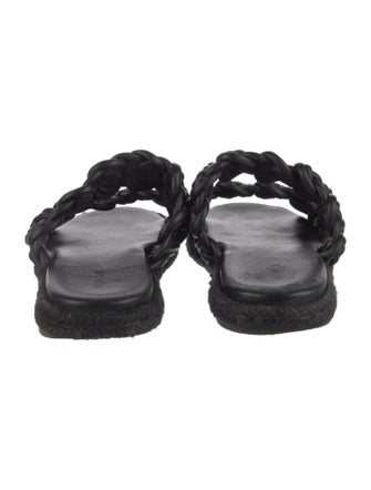 Vince Leather Slides