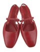 Vince Leather Slingback Flats
