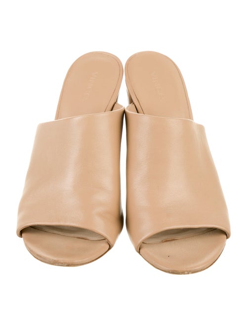 Vince Leather Slides