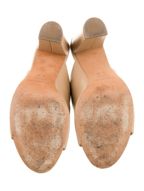 Vince Leather Slides