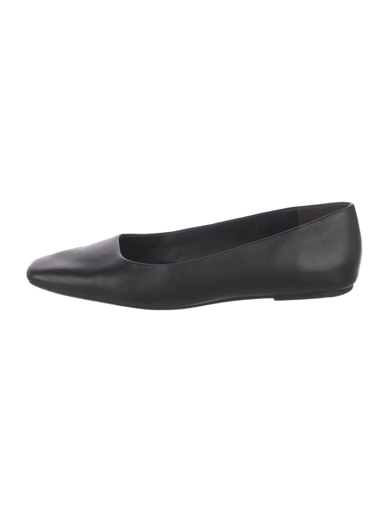 Vince Leather Ballet Flats