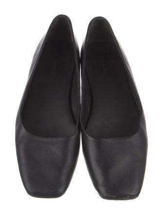 Vince Leather Ballet Flats