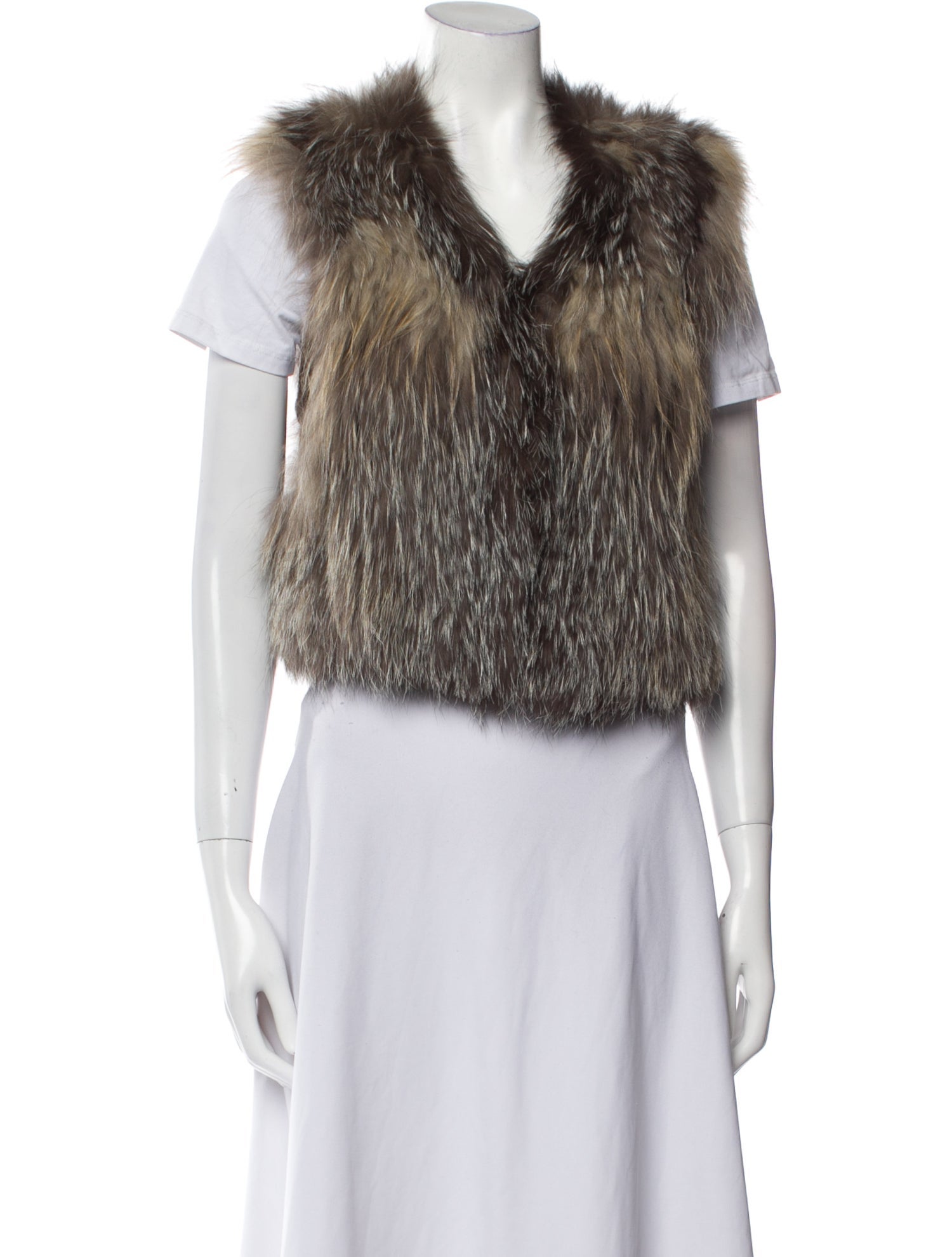 Vince Fox Fur Jacket