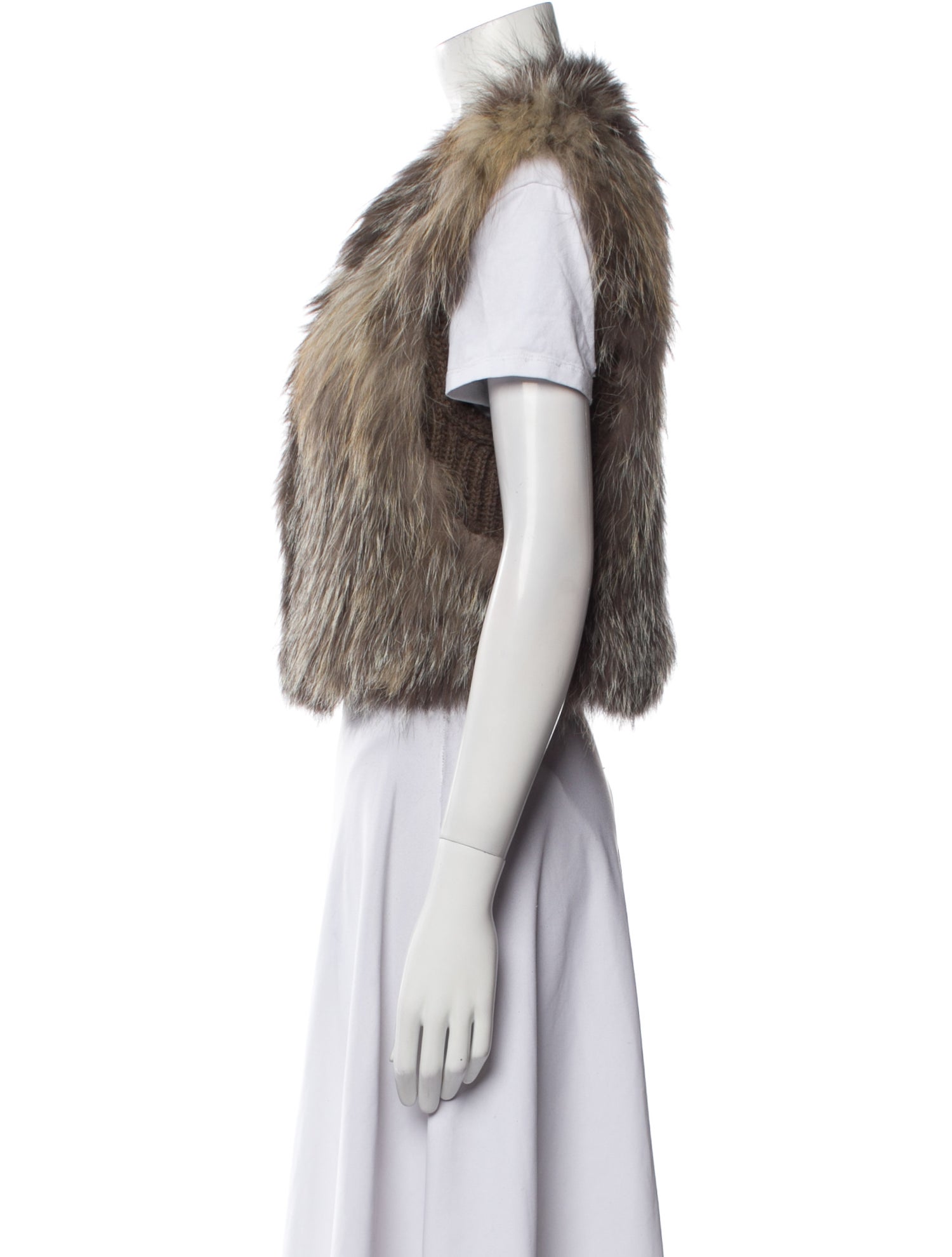 Vince Fox Fur Jacket