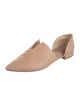 Vince Leather D'Orsay Flats