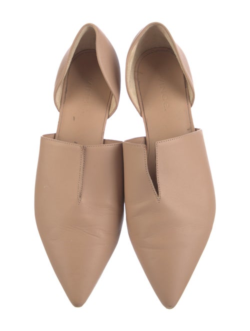 Vince Leather D'Orsay Flats