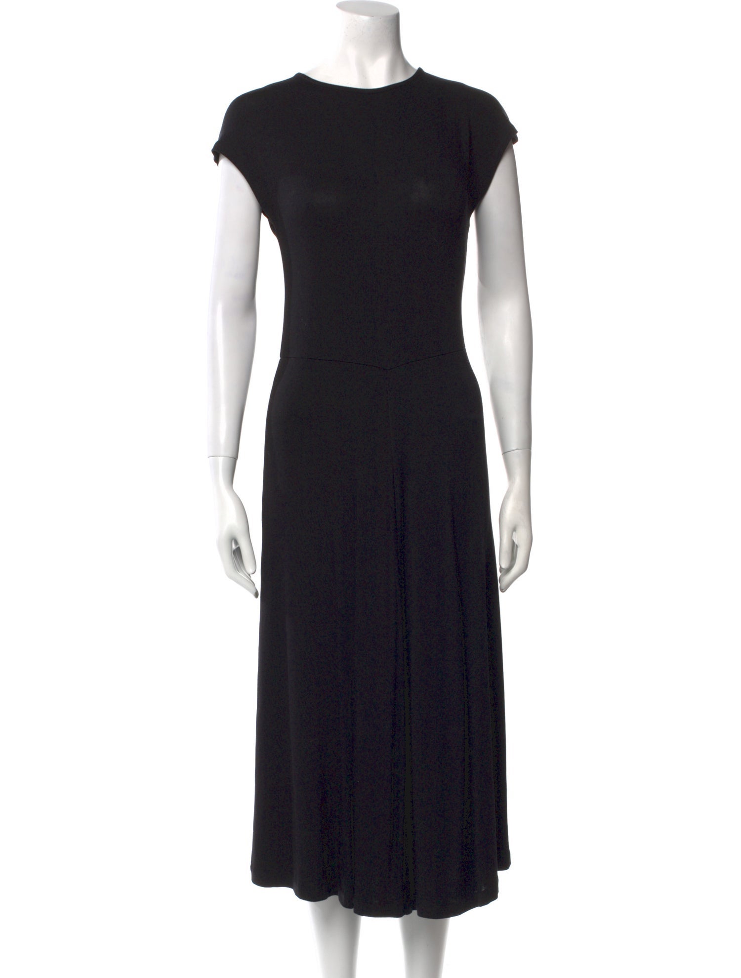 Vince Crew Neck Midi Length Dress
