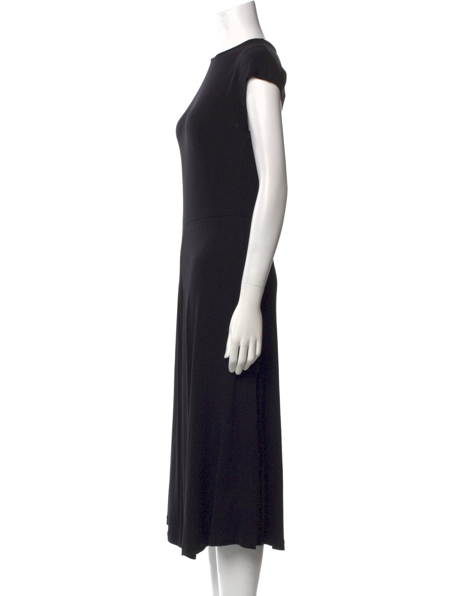 Vince Crew Neck Midi Length Dress