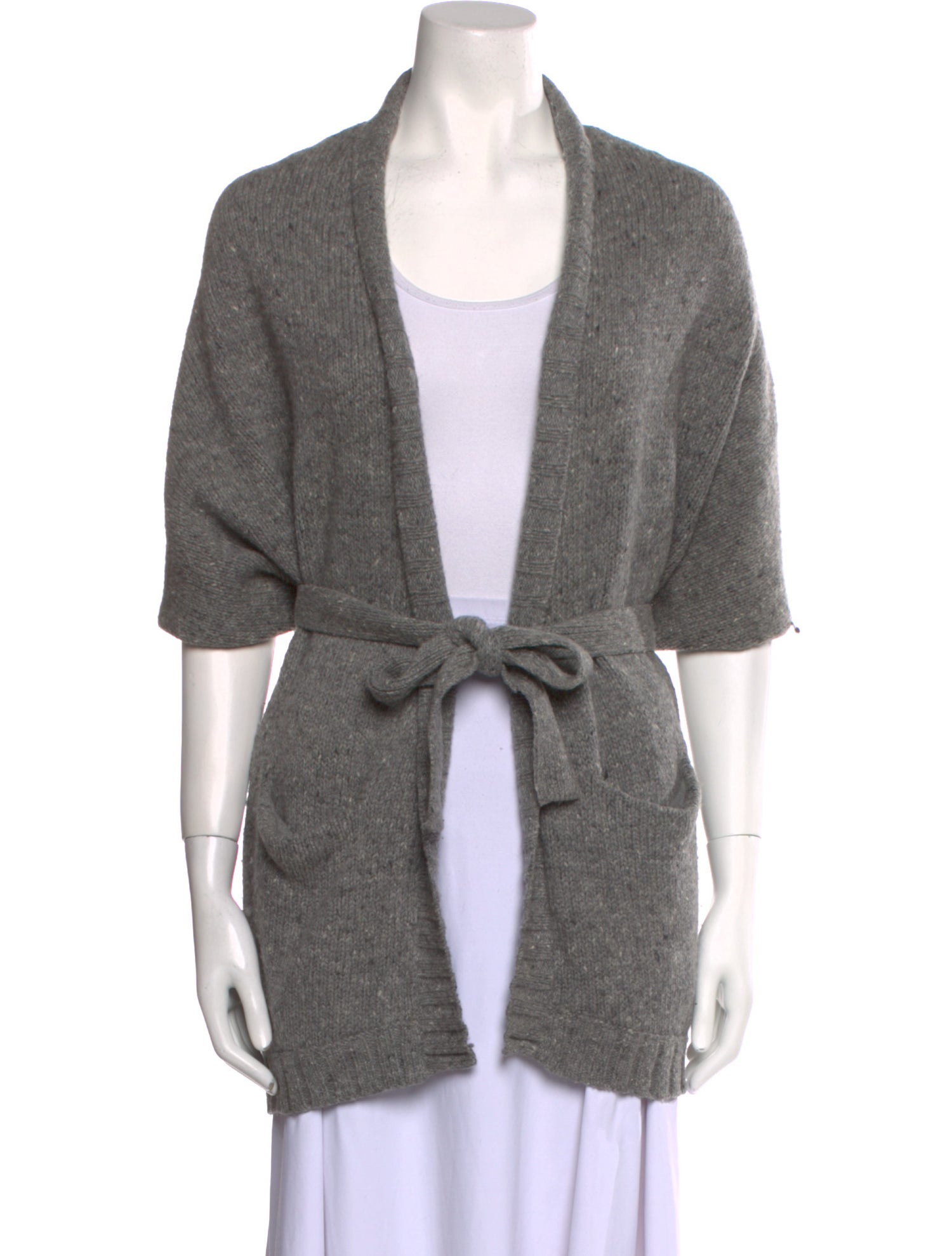 Vince Wool Open Front Sweater