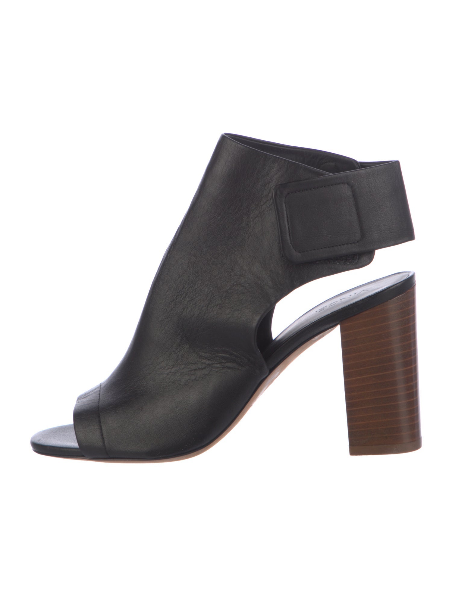 Vince Leather Slingback Sandals