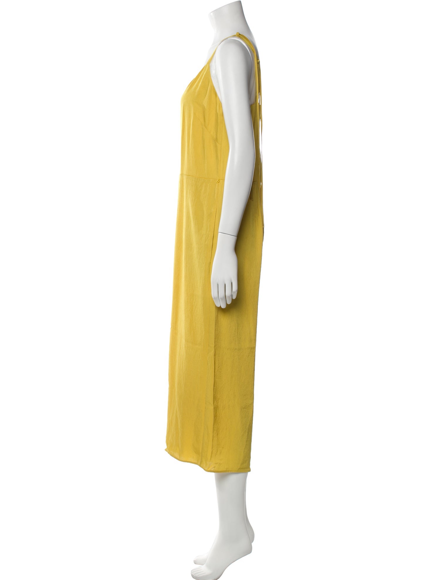 Vince Silk V-Neck Jumpsuit