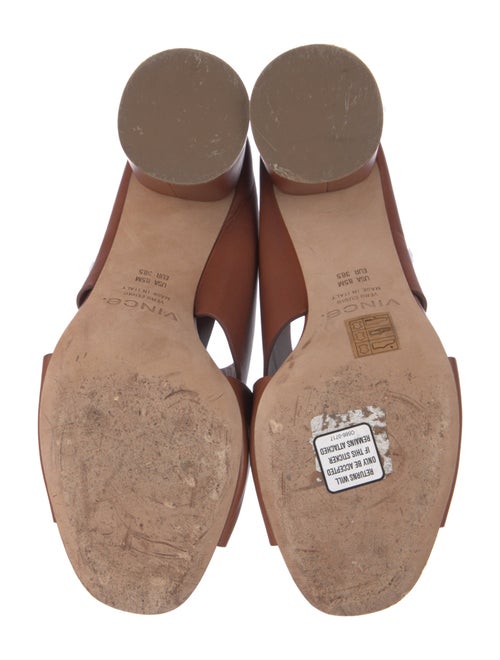 Vince Leather Slides