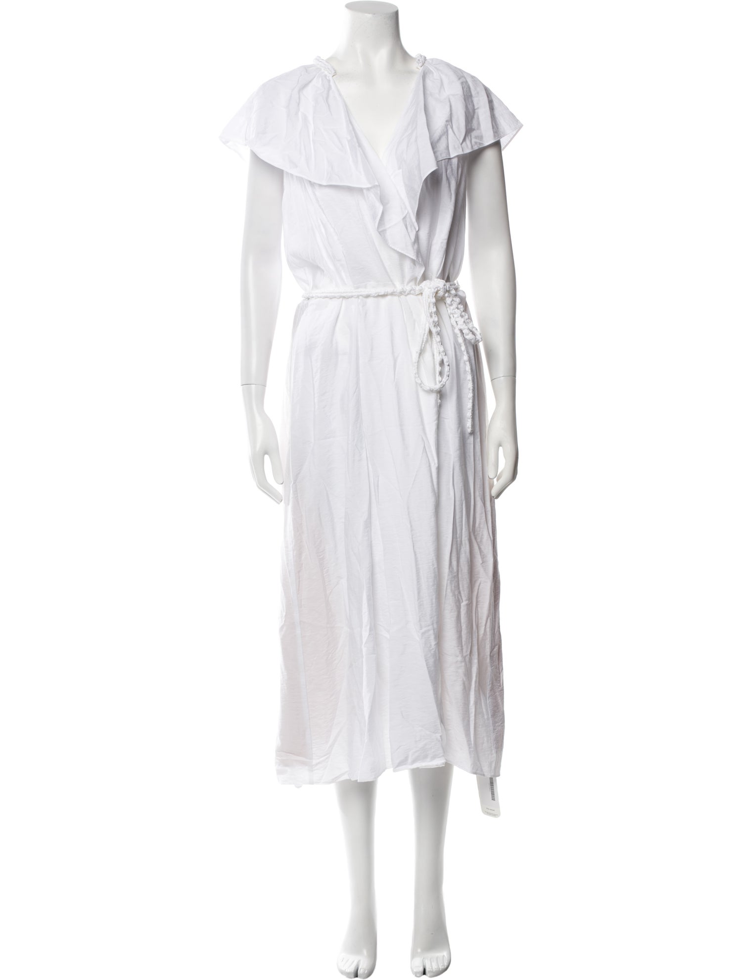 Vince V-Neck Long Dress