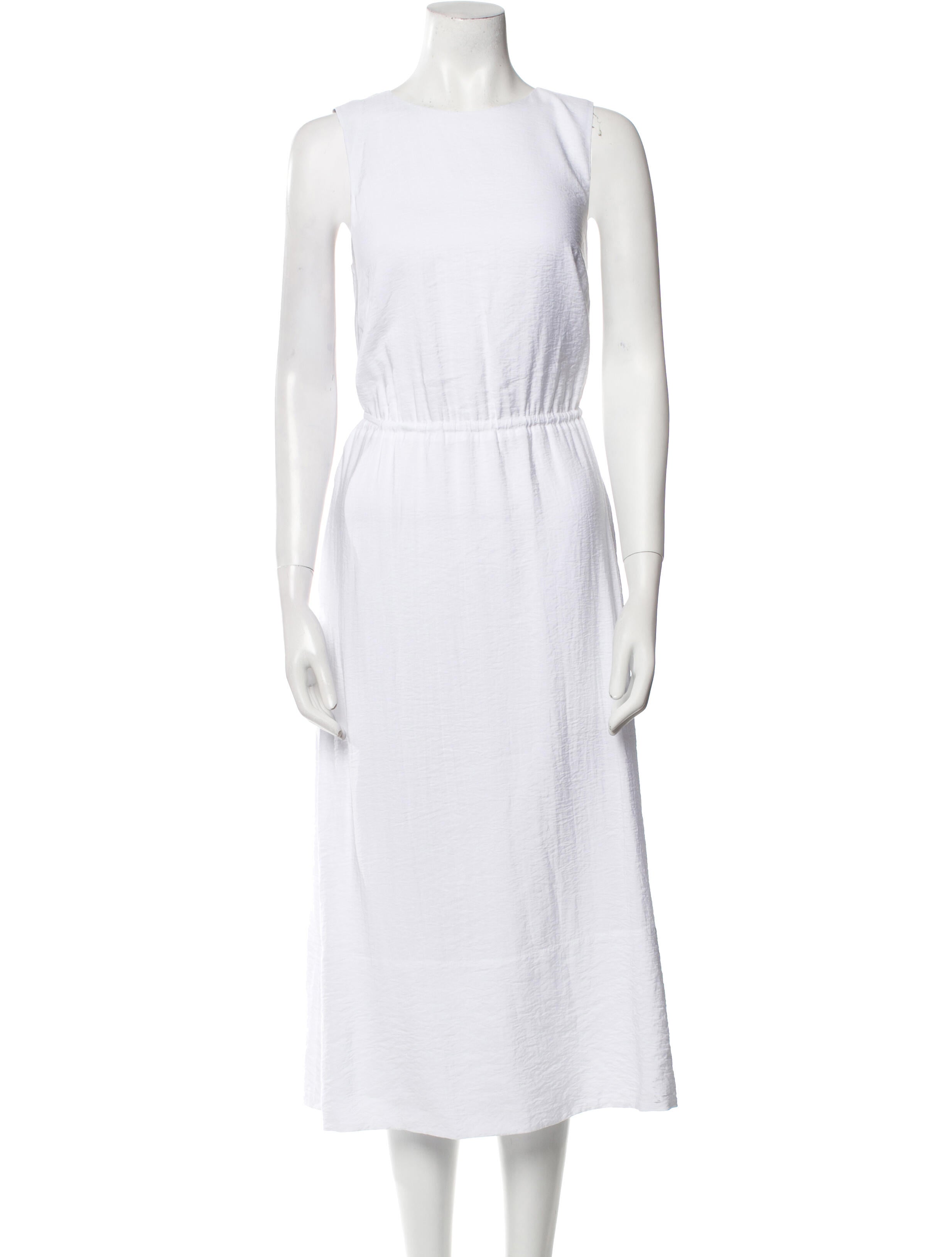 Vince Crew Neck Long Dress