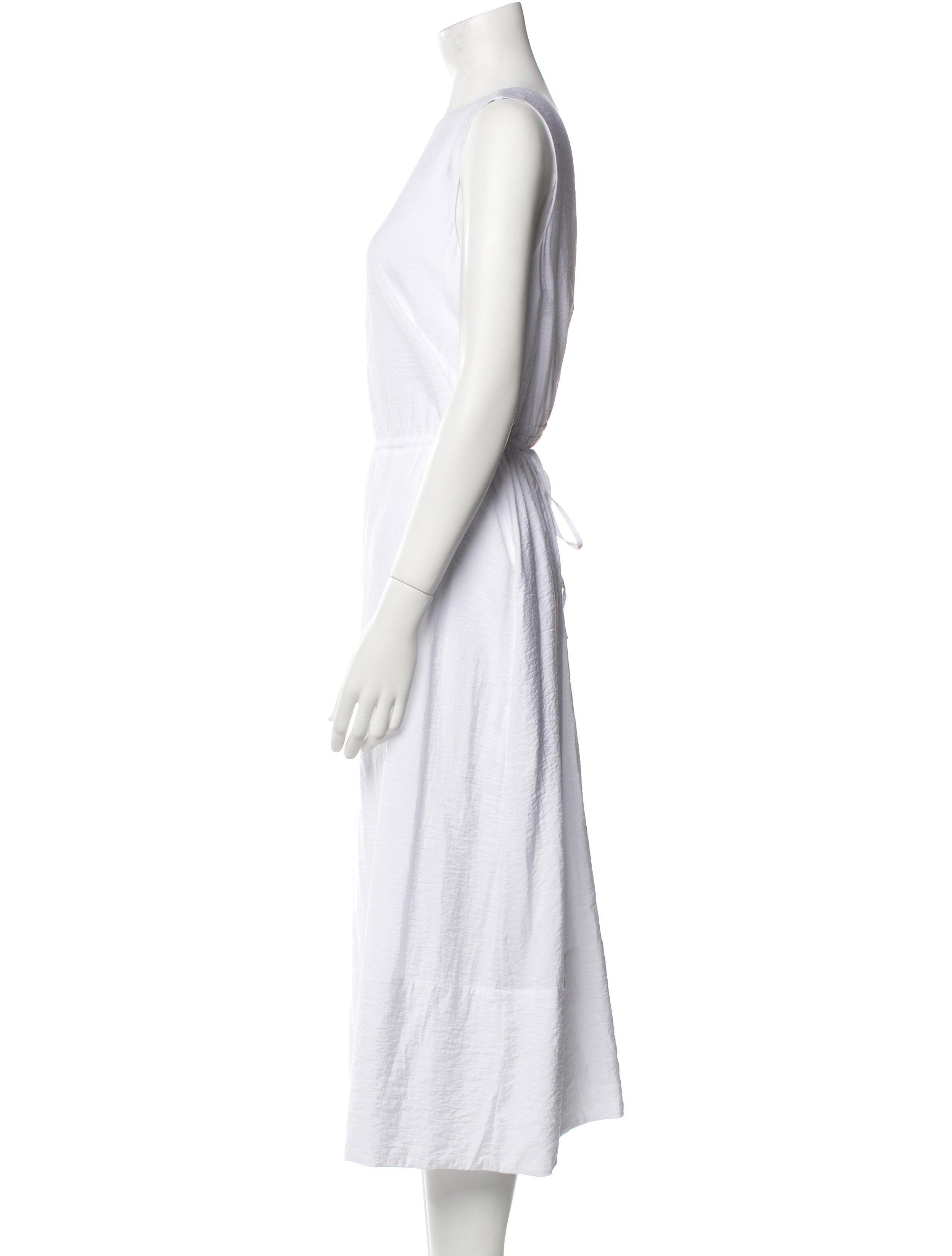 Vince Crew Neck Long Dress