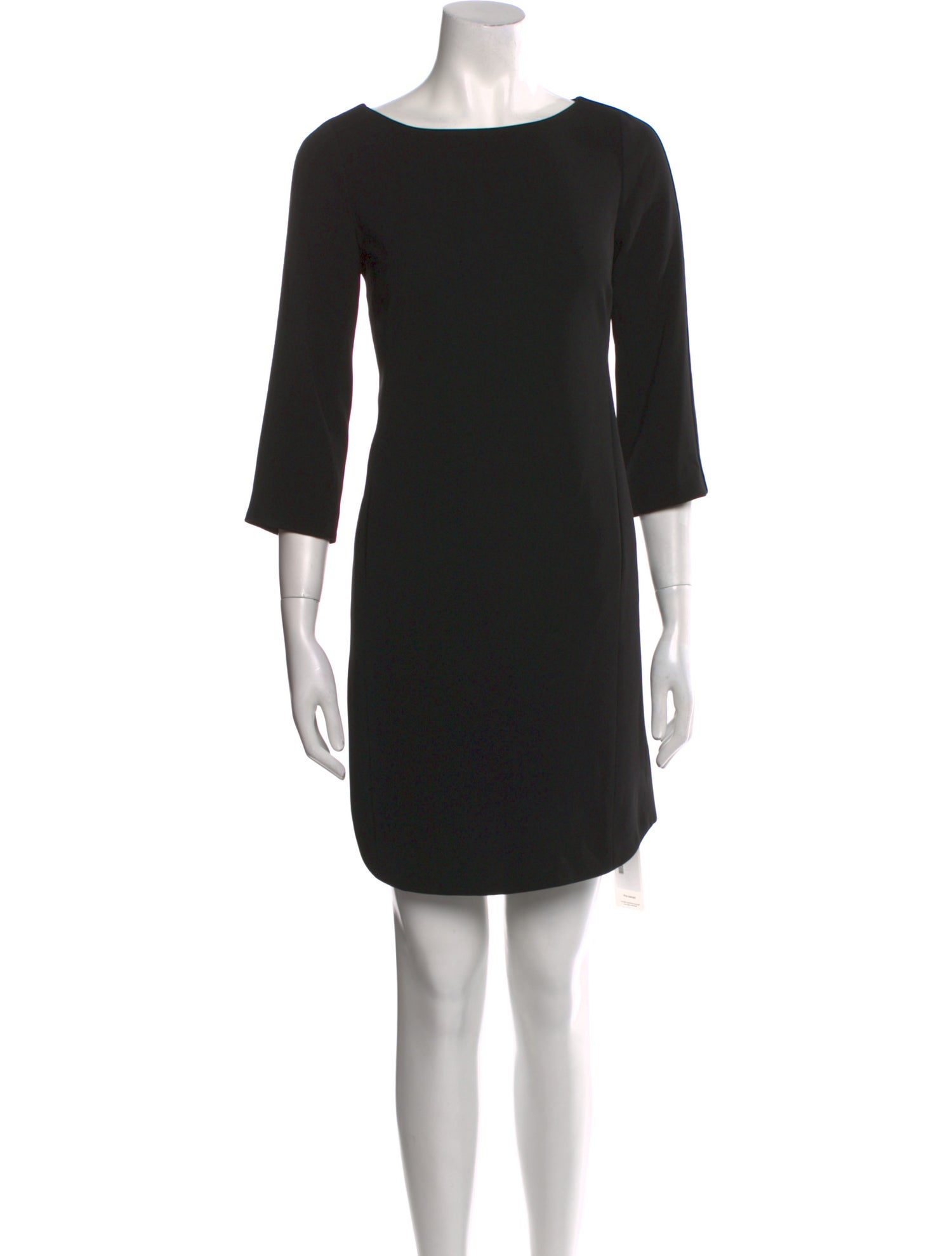 Vince Bateau Neckline Knee-Length Dress