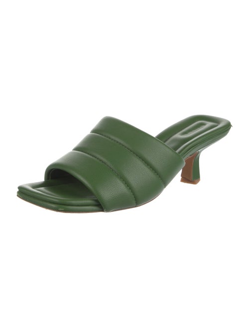 Vince Leather Slides