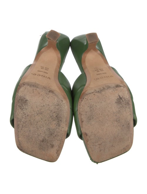 Vince Leather Slides