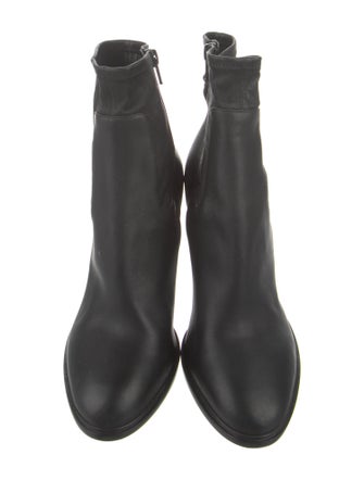 Vince Leather Sock Boots