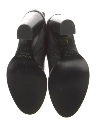 Vince Leather Sock Boots